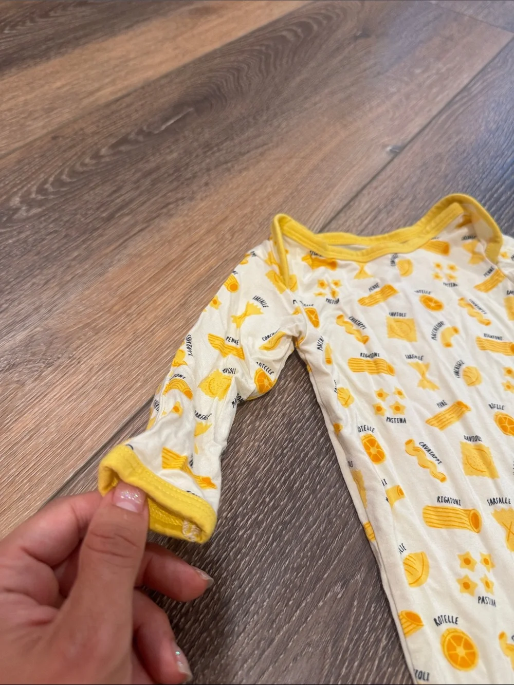 Coconut Pops Pasta Knotted Gown 0-3m